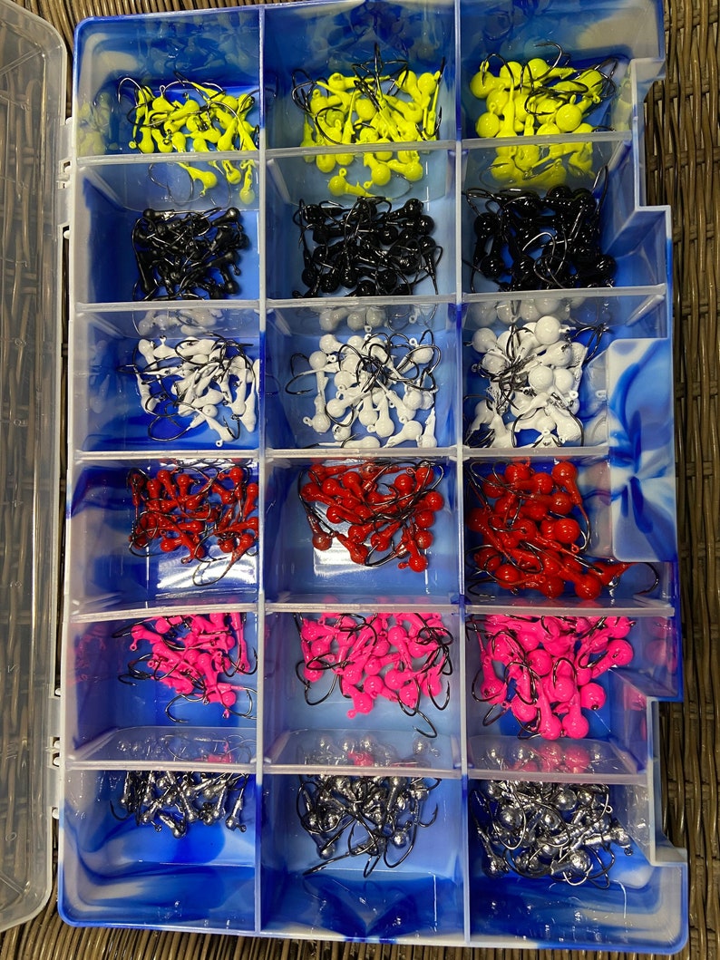 Painted Jig Head Kit 360 Pcs Etsy