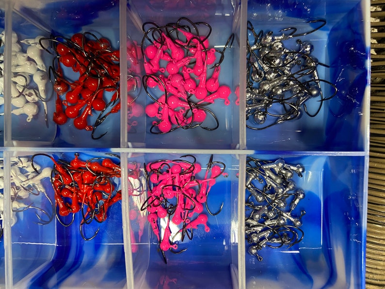 Painted Jig Head Kit 360 Pcs Etsy