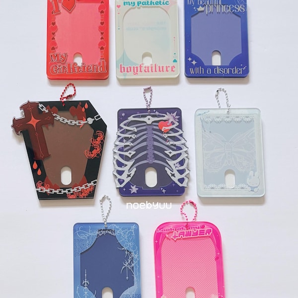 Silly Photocard Holders