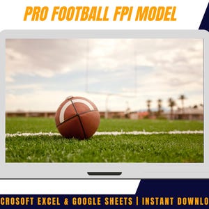 Pro Football (FPI) Football Power Index | Sports Betting Model | Excel (Power Query) + Google Sheets