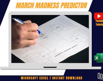 2025 College Basketball | March Madness Bracket Predictor | Fully Simulated Brackets!