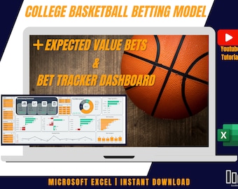 College Basketball Dynamic Expected Value Sports Betting Model + Dashboard | Copy and Paste Sharp Odds!