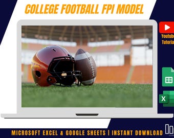 College Football (FPI) Football Power Index | | Excel (Power Query) + Google Sheets | Odds Dashboard