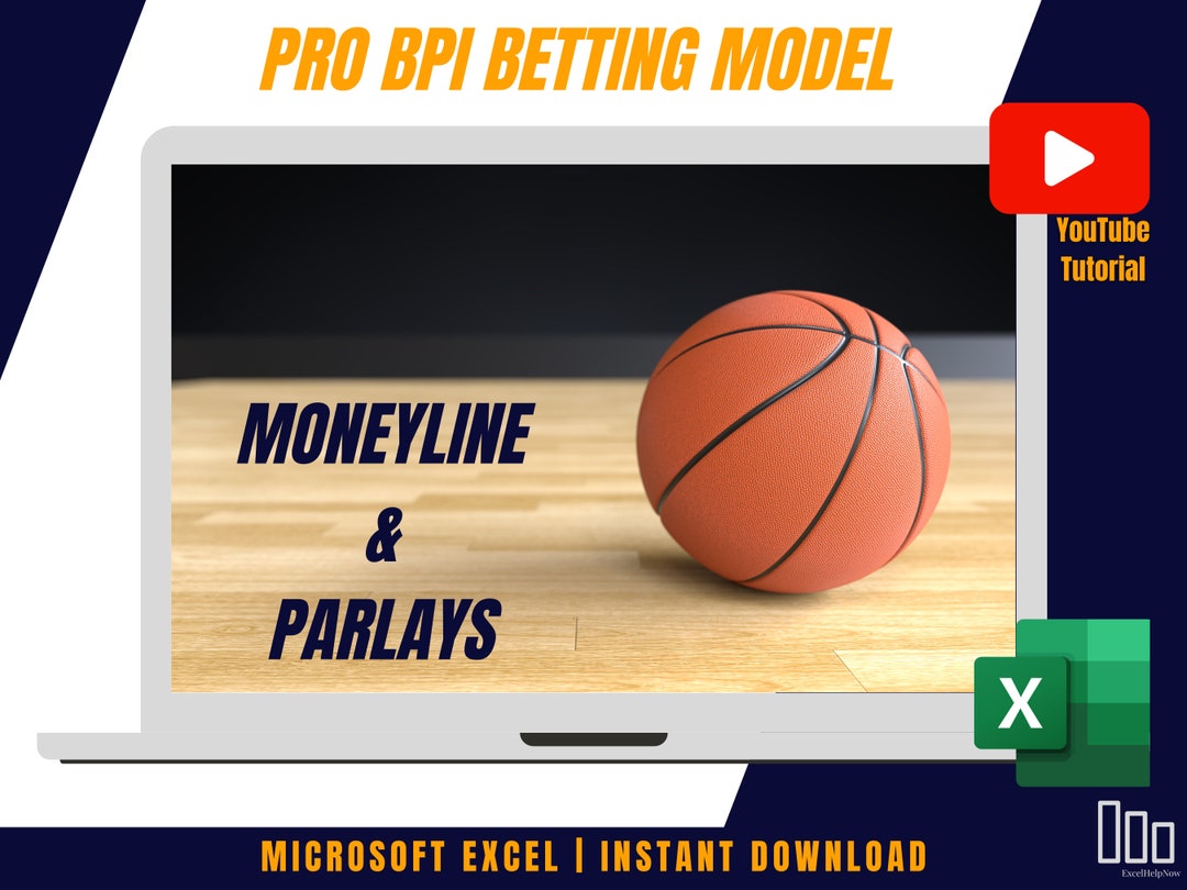 Pro Basketball Power Ratings BPI Betting Model Moneyline Parlay Etsy