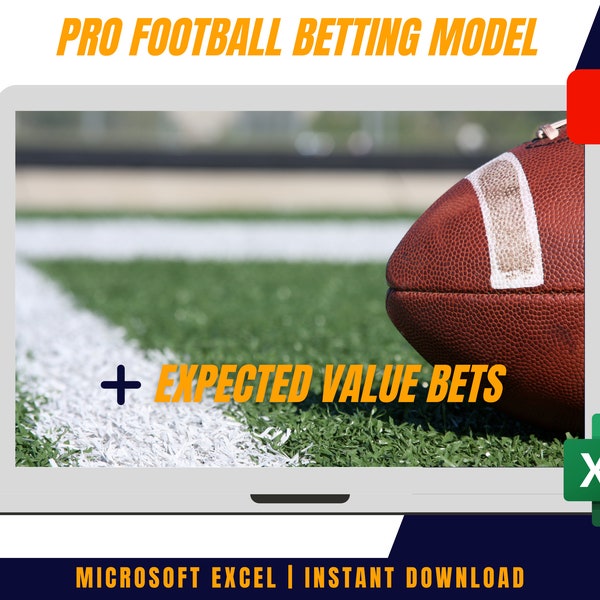 Pro Football Expected Value Sports Betting Model