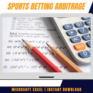 Sports Betting Arbitrage Calculator | Excel + Google Sheets