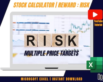 Stock Calculator | Position Sizing | Reward to Risk Ratio | Multiple Price Targets
