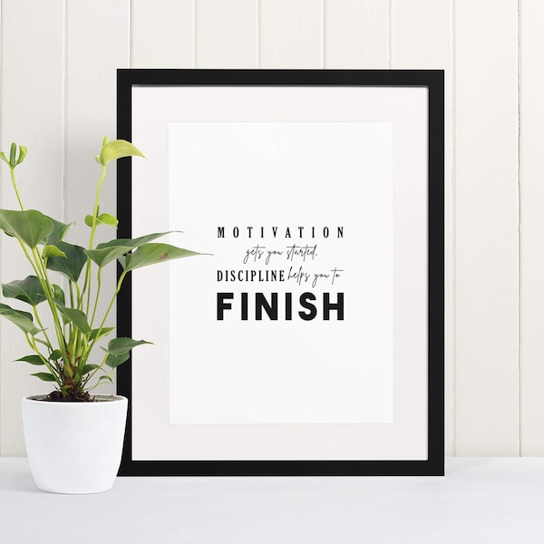 Popular Motivational Business Printable for Bookshelf Décor Quote Frames Prints for Gallery Trendy Posters Wall Art Prints for Sale