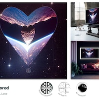 אמנות טלוויזיה מסגרת סמסונג, зеркалный, телесоп жейа ээа, кра ботаников, 2001 косичая оинаяи аяופים, ésничи аяלוח, инשיים, ésнé,;