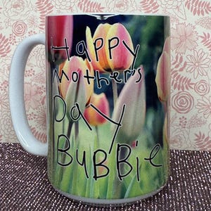 Personalized Photo Coffee Mug, Anniversary Photo Mug, Mug With Photo/Text - 1 ON 1 DESIGNER HELP!