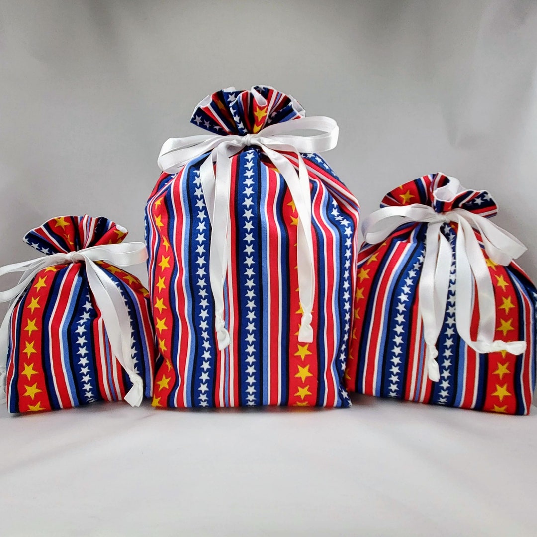 Liberty 100 Cotton Drawstring Gift Bags Etsy