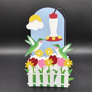 Kolibri Pop Up Karte