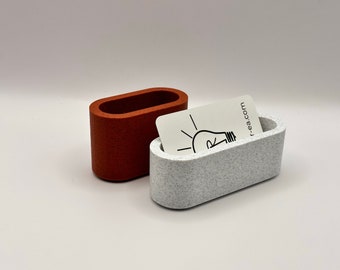 Modern Business Card Holder | Modern Decor | Desk Organization