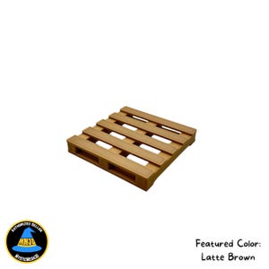 3D Printed Mini Pallet: Desk Organizer, Scale Model
