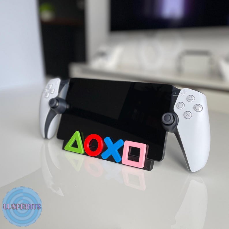 Triangular Playstation Controller Stand for Playstation Portal | Charging Dock | PS5 Remote Player ...