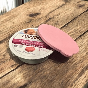 Lid/Cover for Luvsome Wet Dog Food | 18 Colors | Pet Supplies | Great Gift