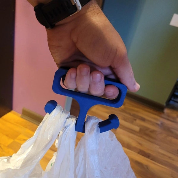 Grocery Bag Grip - A simple solution for carrying heavy bags