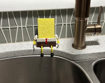 Bob The Sponge Holder | Decorative Sponge Holder | Self Draining Sponge Holder