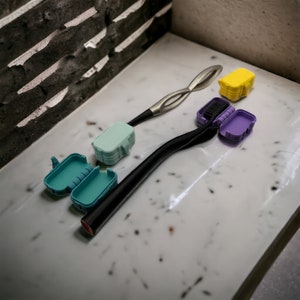 Toothbrush Travel Case | Compact Toothbrush Cover | Bristle Saver | Travel Accessories & Storage