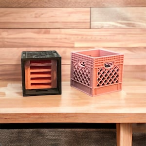 Switch Media Mini Crate | Switch Game Mini Organizer | Switch Milk Crate | Fun Crate | Custom Crates