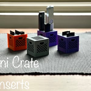 Switch Mini Crate Organizer | Gaming Organizer | Desktop Organizer