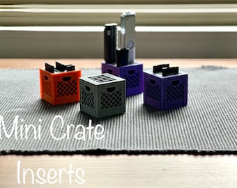 Mini Crate Organizer Inserts | Household Organizer | Desktop Organizer