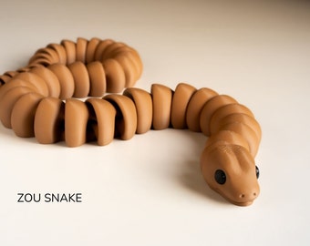 Articulated Snake | Fidget Snake| Desktop Figurine