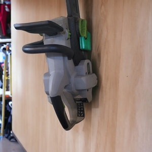 Wall Mount for EGO Chainsaw - Keep Your Tools Safe and Secure