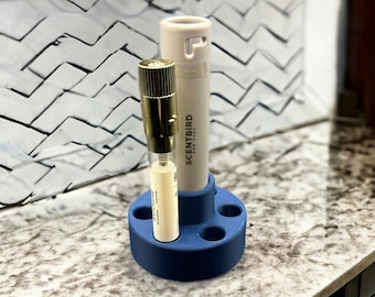 Elegant ScentBird Holder | Luxe ScentBird Display| Compact ScentBird Organizer | Mini Round Holder | ScentBird Vials | ScentBird Case