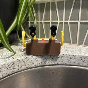 Bob The Sponge Holder | Decorative Sponge Holder | Self Draining Sponge Holder | Made in USA | Father & Son Company | 3d Printed