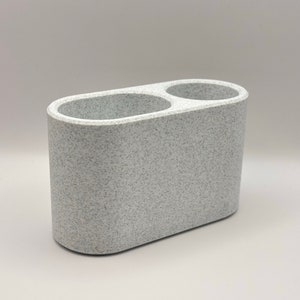 Modern Bathroom Organizer | Modern Desk Organizer | Toothbrush Holder