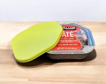 Lid/Cover for Kirkland Pate Cat Food | 18 Colors | Pet Supplies | Great Gift