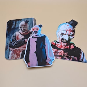 Art the Clown Decal Sticker