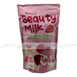 premium japanese strawberry glutathione drink Beautymilk Strawberry Strawberry and Cream