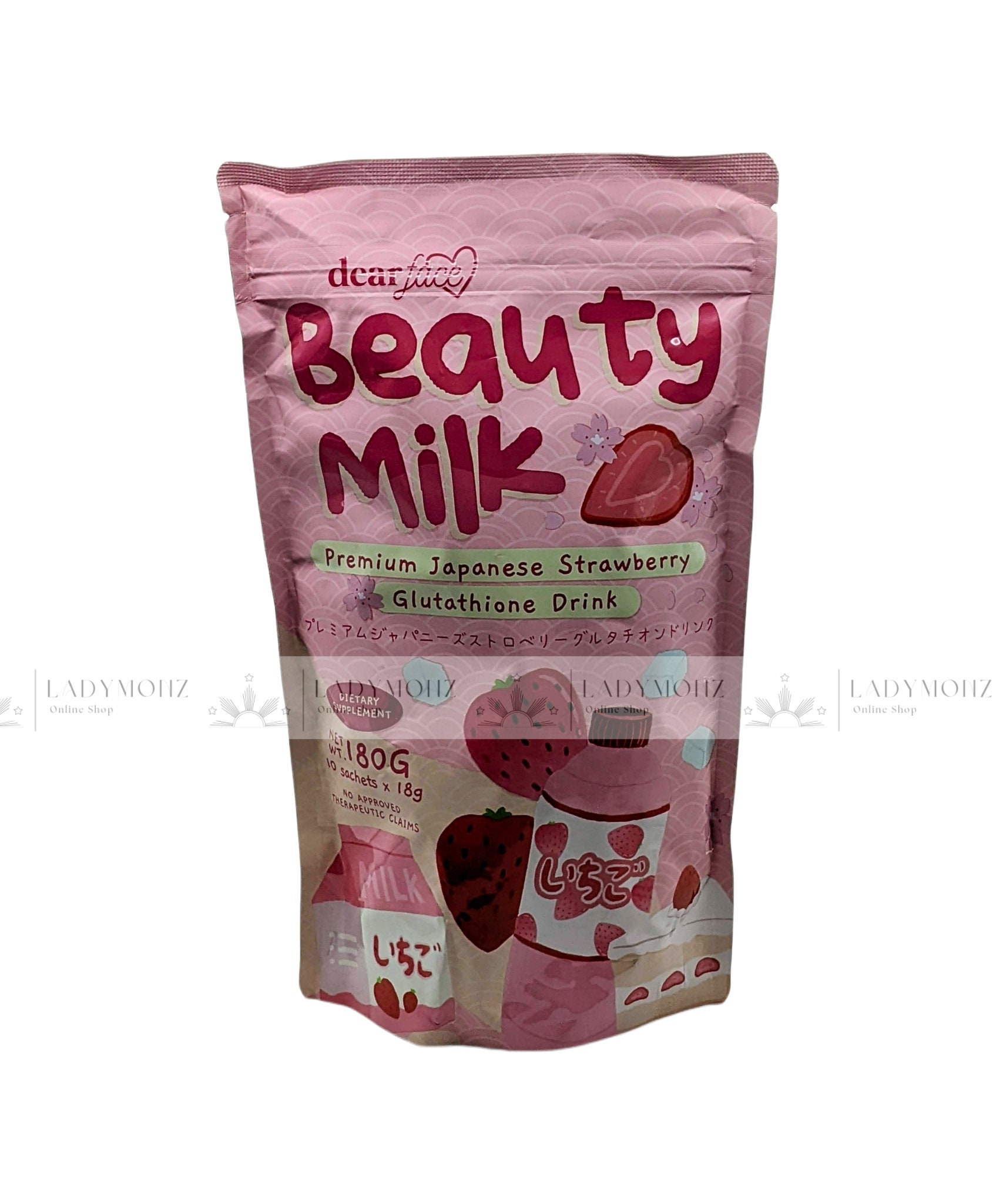 Dear Face Beauty Milk Premium Japanese Strawberry - Etsy