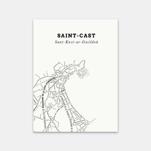 Pôster Saint-Cast - Creme - Le Bon Plan