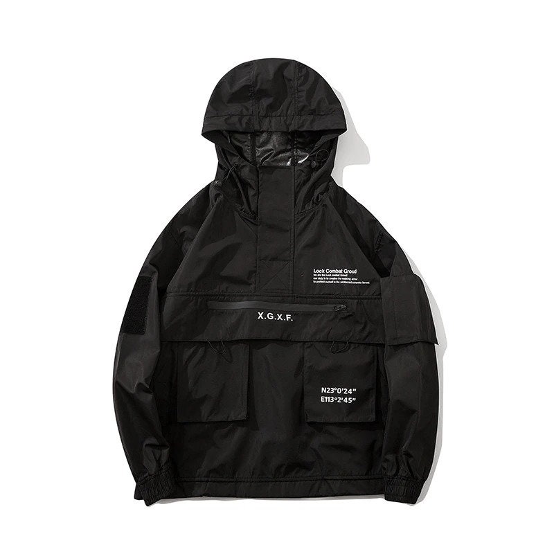 Techwear Windbreaker - Etsy Ireland