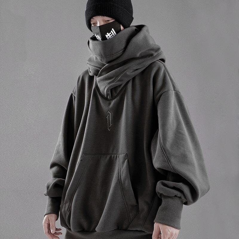 Turtleneck Hoodie - Etsy