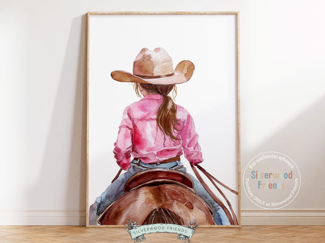 Girls Horse Flowers Print Playset by Cowboy Hardware main image 0