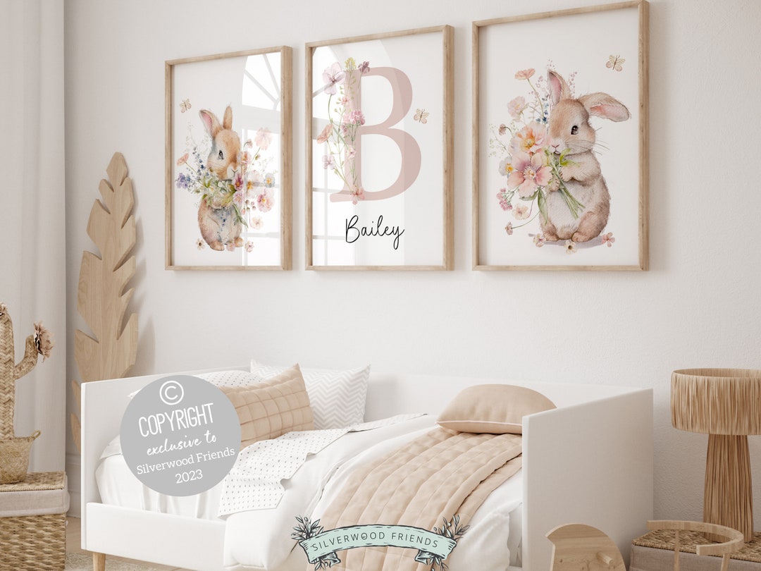 Personalized Baby Posters - Custom Animal Paintings