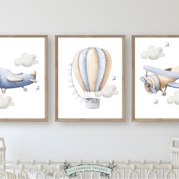 Hot Air Balloon Nursery Etsy