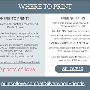 a flyer for a print shop with the words where to print?