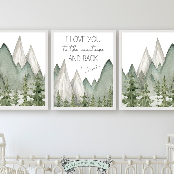 Girl Mountain Nursery - Etsy