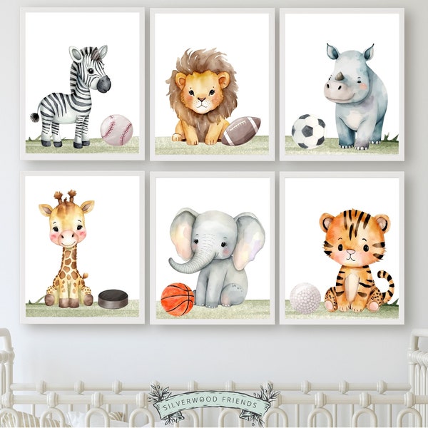 Sports Nursery Decor Etsy