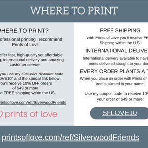 a flyer for a print shop with the words where to print?