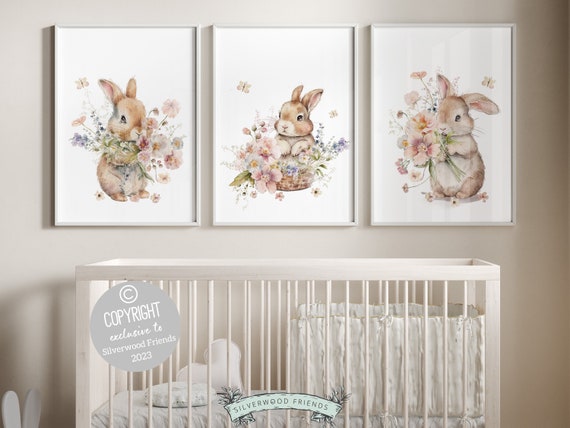 Wildflower Rabbit Baby Romper Wildflower Rabbit Baby Romper