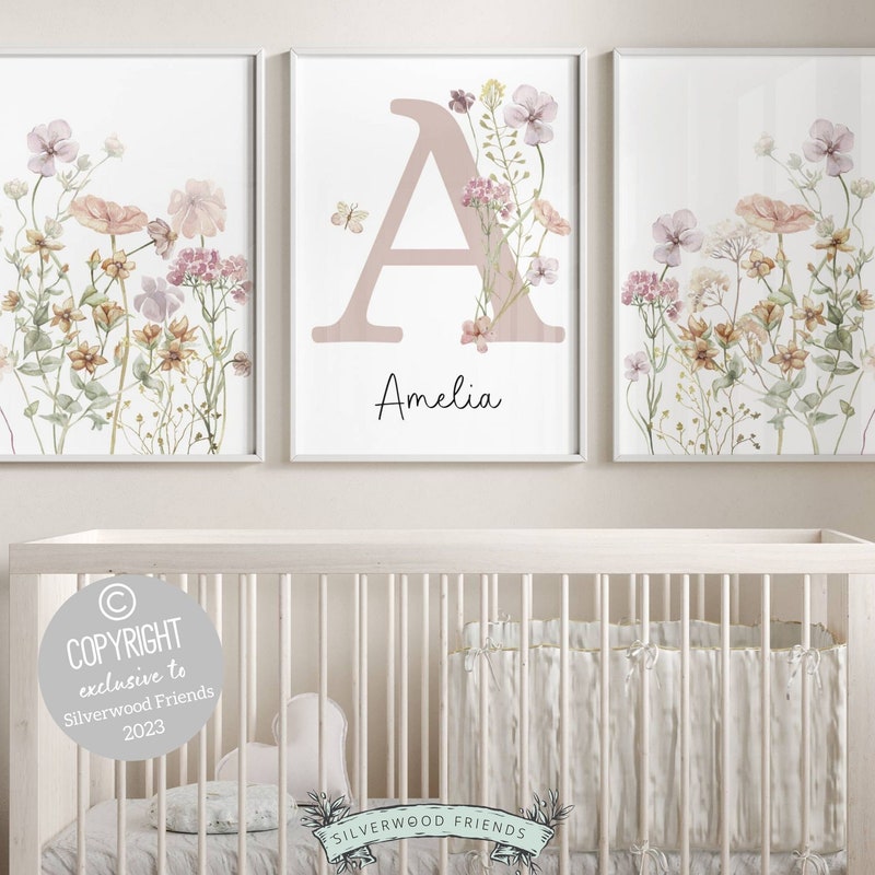 Girl Nursery Prints - Etsy