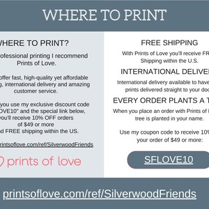 a flyer for a print shop with the words where to print?