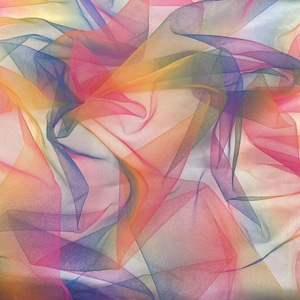 Rainbow Sheer Dress - Etsy