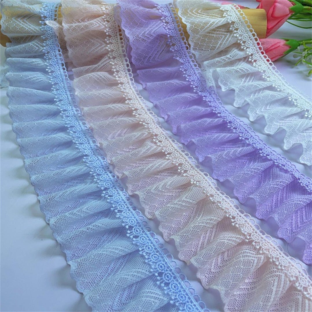 Pvc Ruffle Lace 2.17